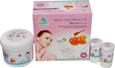 42% OFF on Vania Milk and protein Bleach Cream(250 g) 42% OFF on Vania Milk and protein Bleach Cream(250 g)