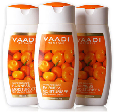 

Vaadi Herbals Fairness Moisturiser with Mandarin Extract - Pack of 3