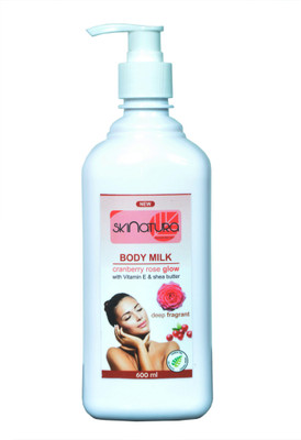 

Skinatura body milk cranberry rose glow(600 ml)