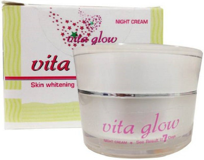 

Vita Glow Skin Whitening And Fairness ,Diminishes dark spots from the skin 100%(30 g)