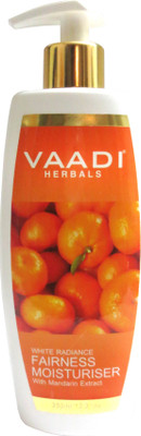 

Vaadi Herbals Fairness Moisturiser with Mandarin Extract(350 ml)