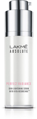 

Lakme Absolute Perfect Radiance Skin Lightening Serum with Vita Resorcinol(30 ml)