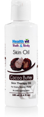 

HealthVit Bath & Body Hydrating Cocoa Butter Skin Oil 100ml(100 ml)