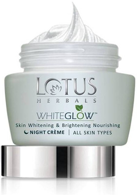 

Lotus HERBALS WHITEGLOW Skin Whitening & Brightening Nourishing Night Creme(60 g)