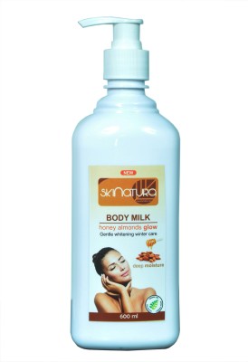 

Skinatura honey almond glow body lotion(600 ml)