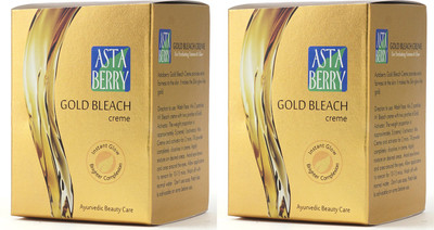 

Astaberry Gold Extra Glow Bleach Crème - (Pack of 2)(42 g)