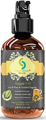 

Cavin Schon Morrocan Argan Oil 100% Pure & Certified Organic Excellent Natural Hair & Skin Treatment(120 ml)