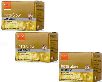 

VLCC Insta Glow Gold Bleach ( pack of 3)(30 g)