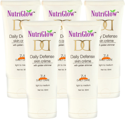 

NutriGlow Daily Defense Skin Creame 50g (Pack Of 5)(50 g)