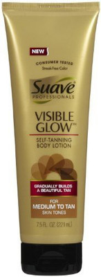 

Suave Professionals, Gradual Self Tanner, Visible Glow, Medium-tan[2 Pack](221 ml)