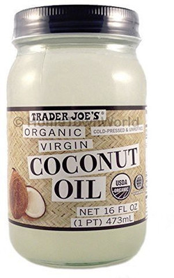 

Trader Joe's New Coconut Certified Organic Extra Virgin Coconut Oil(473 ml)