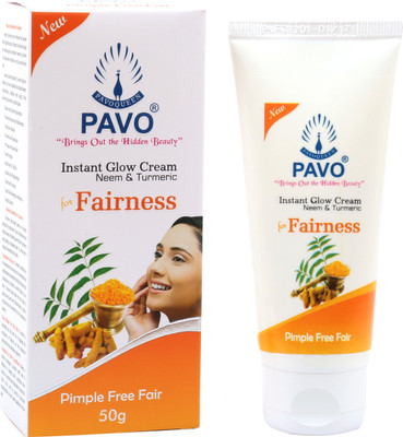 

Pavo Neem & Teumeric Instant Glow Fairness Cream(50 g)