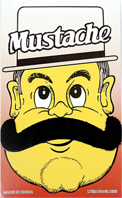 

Funcart Handlebar Fake Moustache(Black)