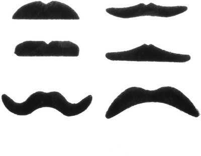 

Futaba Handlebar Fake Moustache(Black)