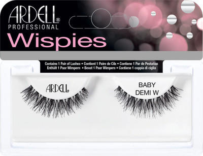 

Ardell Ardell Prof. Baby Demi Wispies Black(Pack of 1)