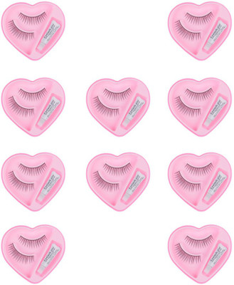 

Majik Charming Eyelashes With Glue (Pack Of 10 Pairs)(Pack of 10)