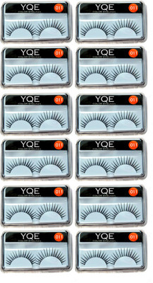 

YQE Styling Eyelash Day and Night Pack(Pack of 12)