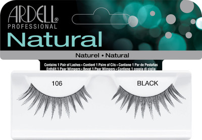 

Ardell Ardell Natural Eyelashes - 106 Black(Pack of 1)