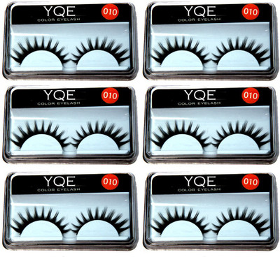 

YQE Styling Eyelash Day and Night Pack(Pack of 6)