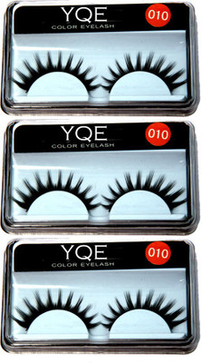 

YQE Styling Eyelash Day and Night Pack(Pack of 3)