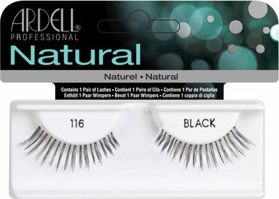 

Ardell Natural Strip Lashes116 Black(Pack of 1)