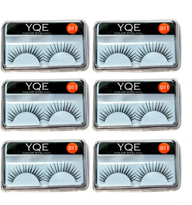 

YQE Styling Eyelash Day and Night Pack(Pack of 6)