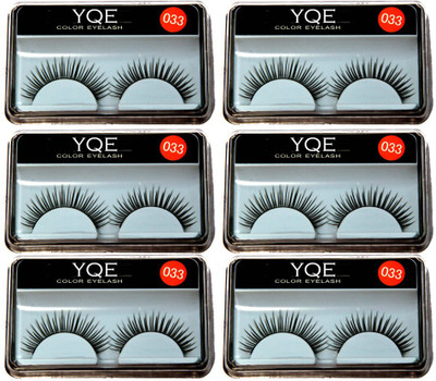 

YQE Styling Eyelash Day and Night Pack(Pack of 6)