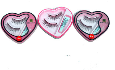 

AARIP Eye Lashes with Lashes Glue (Combo)(Pack of 6)