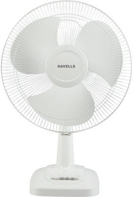 10% OFF on Havells Velocity Neo 3 Blade Table Fan(White) 10% OFF on Havells Velocity Neo 3 Blade Table Fan(White)