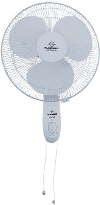 Almonard airsrom 3 Blade Wall Fan(white, Pack of 1)