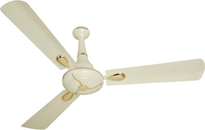 

Havells Oyster 3 Blade Ceiling Fan(Silver, Gold), Ivory