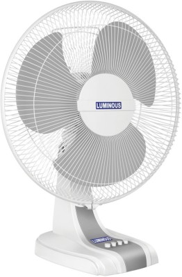 

Luminous Mojo_Table 3 Blade Table Fan(White, Pack of 1)