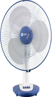 Orient 400 mm Desk 25 3 Blade Table Fan(Blue, Pack of 1)