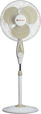 

Bajaj Elite Neo 400MM 3 Blade Pedestal Fan(Ivory-Mushroom, Pack of 1), White