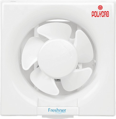 

Polycab Freshner(01) 5 Blade Exhaust Fan(White)