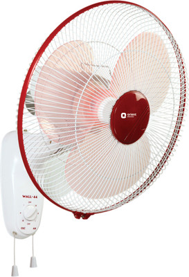

Orient 44 3 Blade Wall Fan(White, Red)