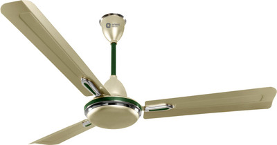 

Orient Quasar Ornamental 1200mm Sea Green-Oyster Green 3 Blade Ceiling Fan(Multicolor)