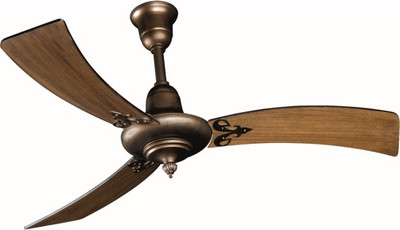 Crompton Harmoni 0 mm 3 Blade Ceiling Fan(Brown)