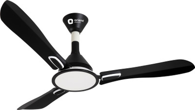

Orient Electric Areta 3 Blade Ceiling Fan(Matt Black and Pearl Metallic White, Pack of 1)