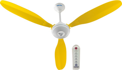 Superfan X1 3 Blade Ceiling Fan(Yellow)
