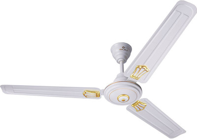

Bajaj New Bahar Deco 1200 mm White 3 Blade Ceiling Fan(WHITE, Pack of 1)