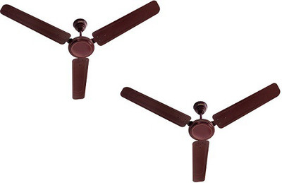 

Usha Ace Ex-Brown(Pack of 2) 3 Blade Ceiling Fan(Brown, Pack of 2)
