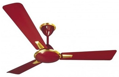 

Crompton Aura 48" 3 Blade Ceiling Fan(Brown, Pack Of 1), Red