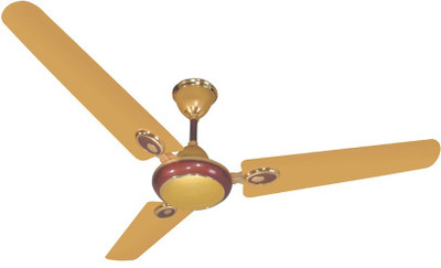 

Grind Sapphire Gs55 3 Blade Ceiling Fan(Golden, Pack of 1), Gold