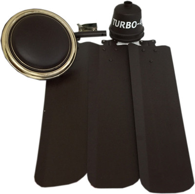 

Turbo 4000 High Speed 48inch 3 Blade Ceiling Fan(Brown, Pack of 1)