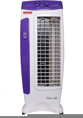Asian Tower 3 Blade Tower Fan(Purple, White)