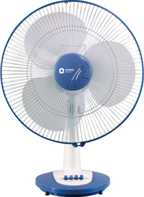 Orient Desk 25 3 Blade Table Fan(Crystal White)
