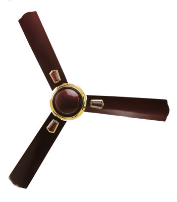 

Everest Star Impress 3 Blade Ceiling Fan(Burgundy, Pack of 1), Brown