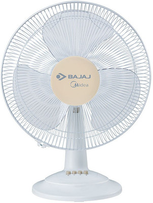 15 Off On Bajaj Midiea Bt 07 400mm 400 Mm 3 Blade Table Fan White
