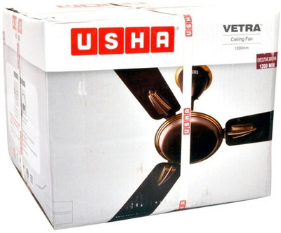 Buy Usha Vetra Ceiling Fan Black Online At Lowest Price In India